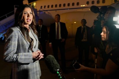 ‘Charges Coming’ – DHS Boss Kristi Noem Gives Notice To Dems Who Stormed ICE Facility