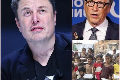 Breaking News: Bill Gates Accuses Elon Musk of Being an “EVIL” After Elon Musk Cuts Foreign Aid for Hungry Children. Elon Musk Immediately Responds with a $10 Million Relief Package for Children Affected by War