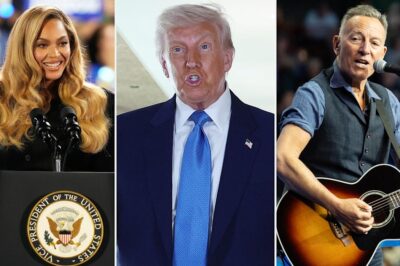 President Trump Alleges That Beyoncé & Bruce Springsteen Participated In an ‘Illegal Election Scam’