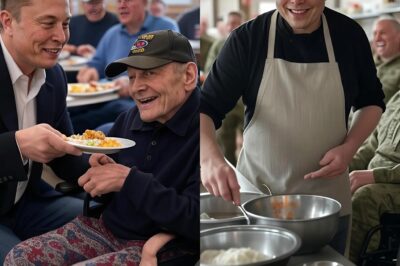 Elon Musk Rolls Up His Sleeves to Cook for Disabled Veterans — “They Deserve More Than Just Our Thanks”