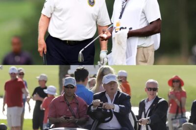 Donald Trump’s caddy made staggering claim about him to fellow golfer amid ‘cheating’ allegations