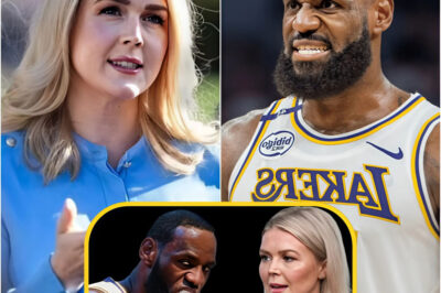 Karoline Leavitt responded to LeBron James with just 17 words after he called her ‘𝙆𝙆𝙆 𝘽arbie’—And in that frozen moment, Karoline’s voice was polite and calm—forcing LeBron to face the much larger consequences he’d been trying to avoid for years. It revealed more about his past than any journalist ever did. And it came too fast.