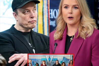BREAKING: Just 10 minutes ago, Karoline Leavitt and Elon Musk stunned the nation by releasing a shocking exposé targeting ‘The View’. With a vault of video and insider testimony, they claim the daytime show has a “hidden agenda” and a “manipulative script.” Leavitt declared live: “That show is not just a talk show—it’s where narratives are weaponized.” Millions are demanding answers. Is this the beginning of the end for the most controversial panel on television?