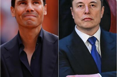 10 MINUTES AGO: After Carlos Alcaraz, Spanish legend Rafa Nadal shocked everyone by flatly rejecting Elon Musk’s Tesla-sponsored shirt advertisement during the Roland-Garros awards ceremony. Nadal gave such a convincing reason that it left Elon Musk speechless and shocked the global media… “He will regret being rejected.”
