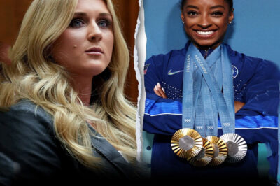 Simone Biles ‘basically incinerated her legacy in just two tweets,’ Riley Gaines says