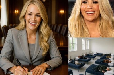 BREAKING: Music superstar Carrie Underwood shocks the world by donating $25 million in prize money and sponsorship deals to homeless charities! ‘I could be one of those people…